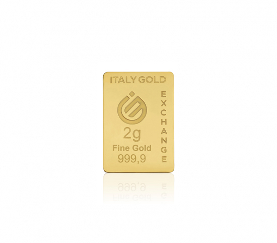 Sztabka Złota 24 Kt 2gr Italy Gold Exchange